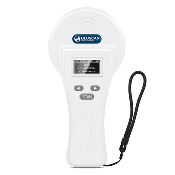 Czytnik Mikroczipów i Kolczyków RFID Bluscan X380 (FDX-B / HDX) – Profesjonalny Skaner z Bluetooth
